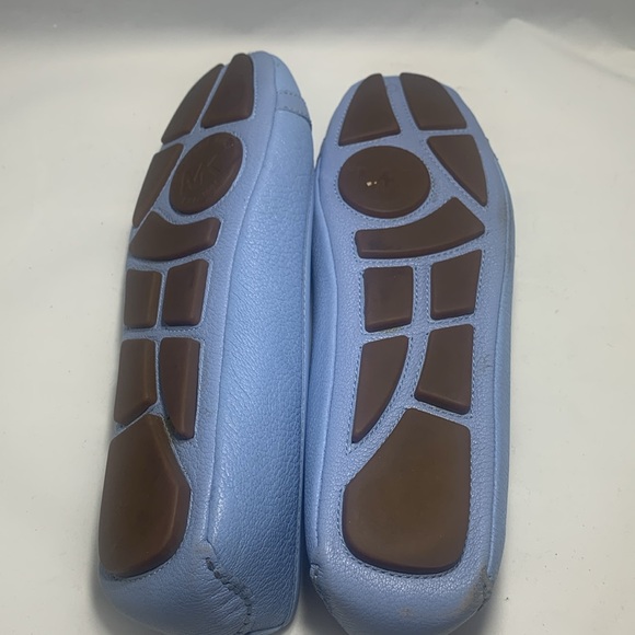 MICHAEL KORS Fulton Moccasin 40S5FUR1L in LT SKY, Leather in 8.5M - Picture 3 of 14